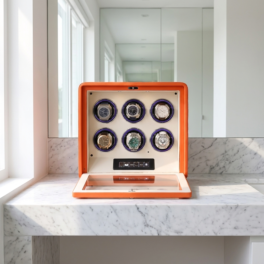 Watch Winder – Courtside 6 Slots - Watch Winder