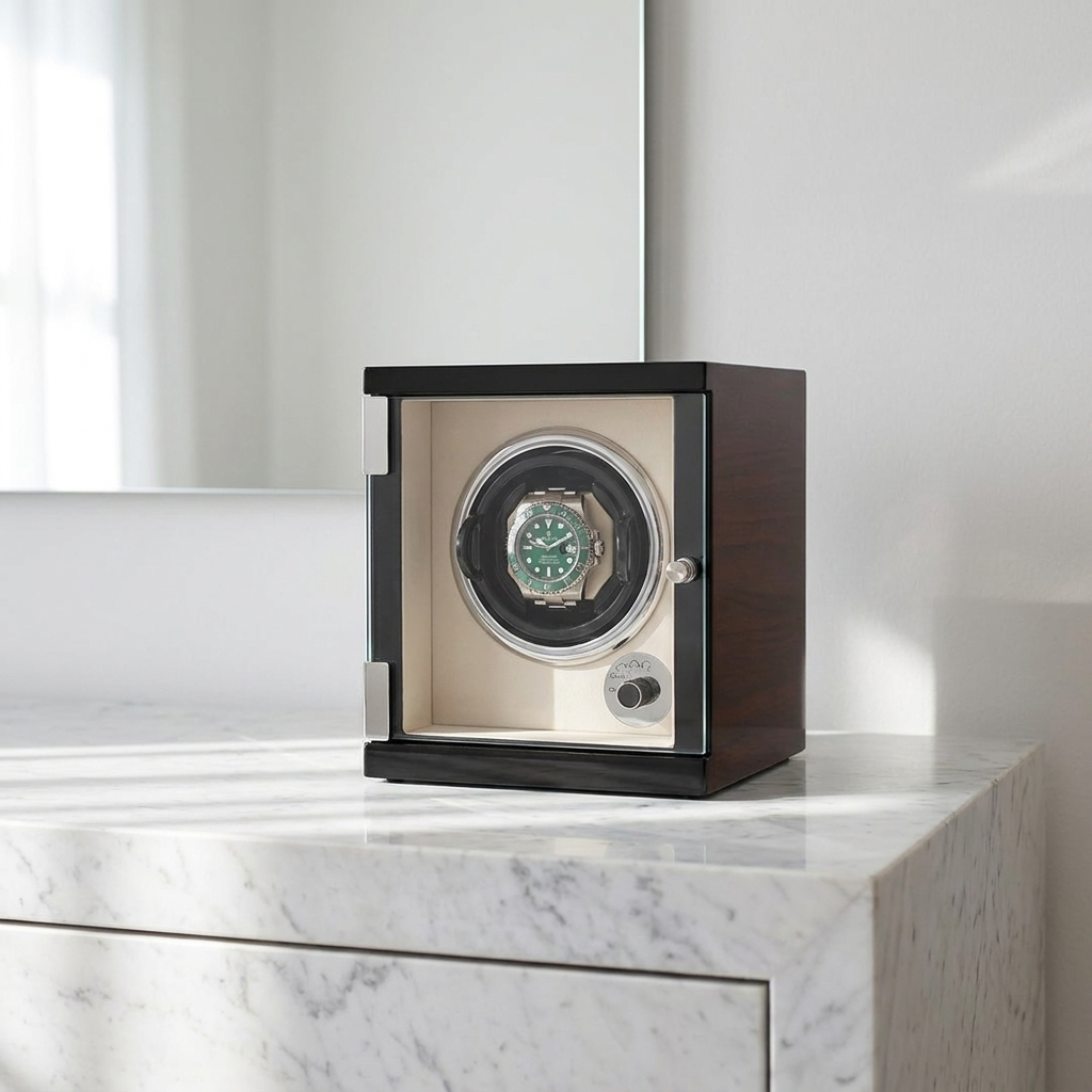 Watch Winder – Cream Spark 1 Slot - Watch Winder
