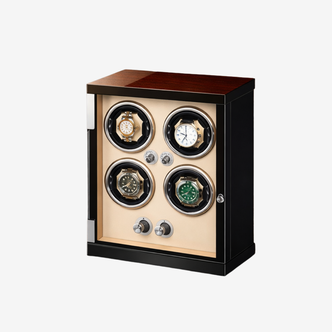 Watch Winder – Cream Spark 4 Slots - Watch Winder