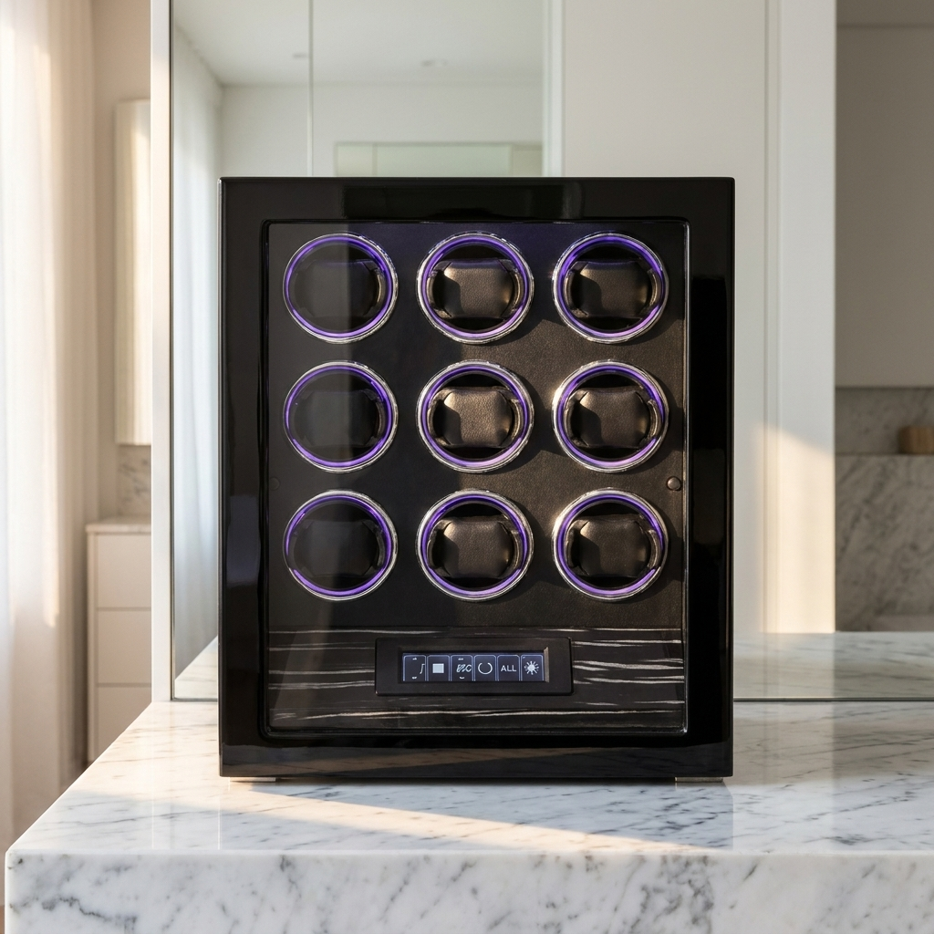 Watch Winder – Ebony Grand - Watch Winder