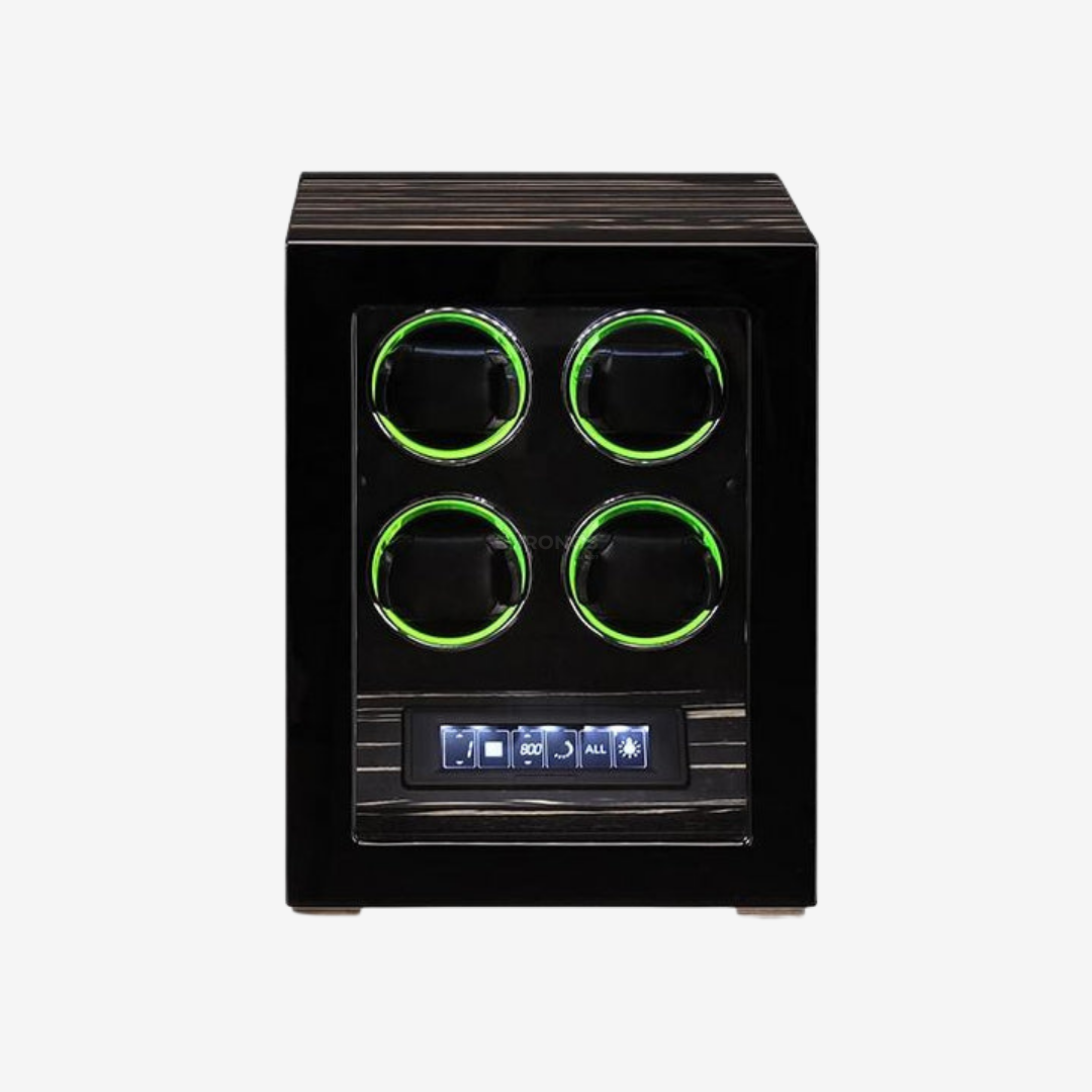 Watch Winder – Ebony Grand - 4 Slots - Watch Winder