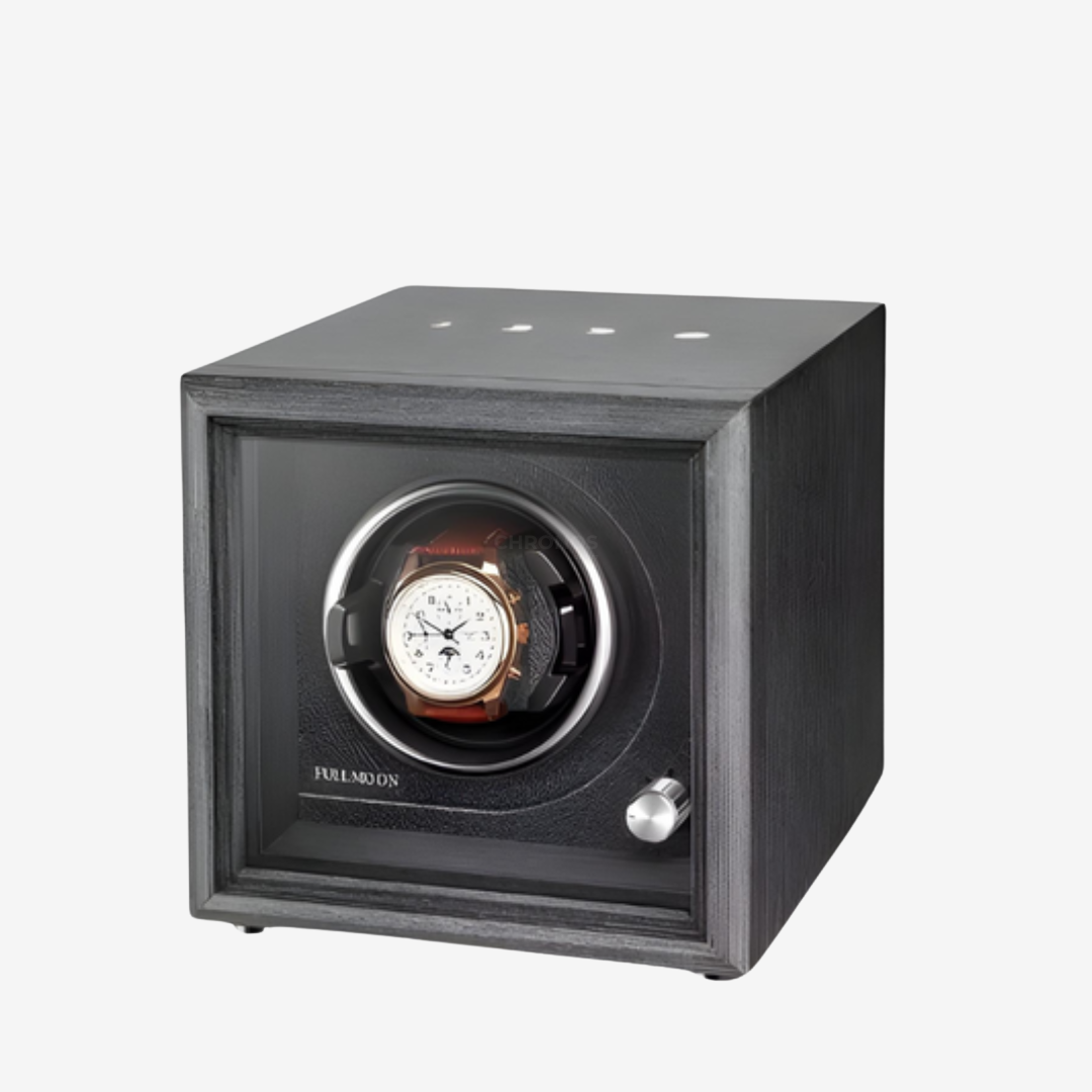 Watch Winder - Full Moon Grey Cube - Watch Winder