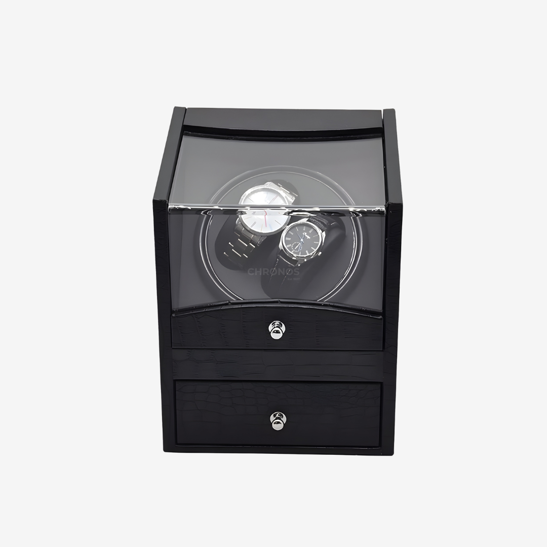Watch Winder – Gentleman Cabinet - Crocodile - Watch Winder