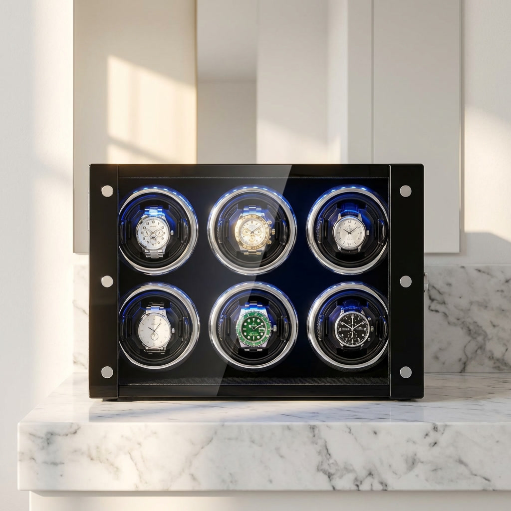 Watch Winder - Grande Horizon 6 slots - Watch Winder