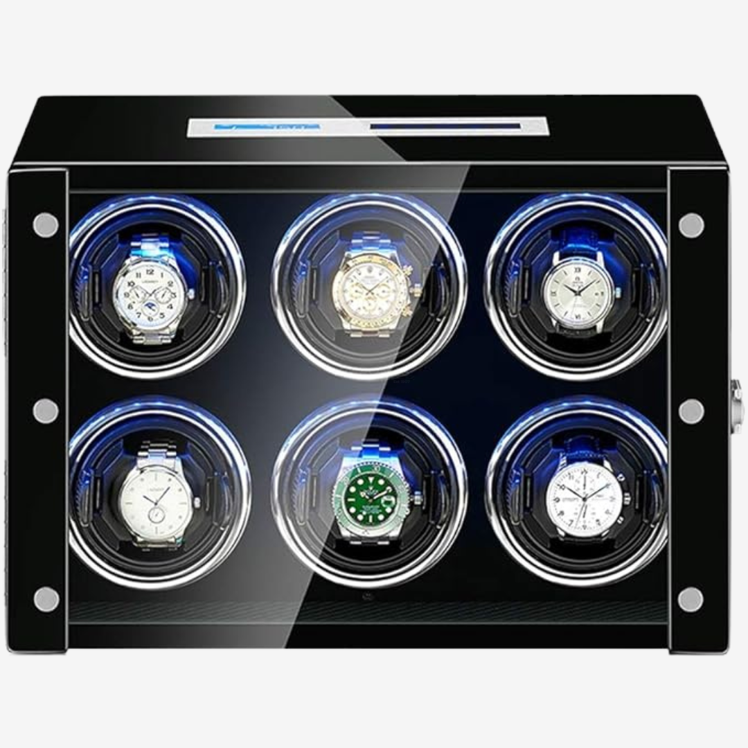 Watch Winder - Grande Piano Horizon 6 slots - Watch Winder