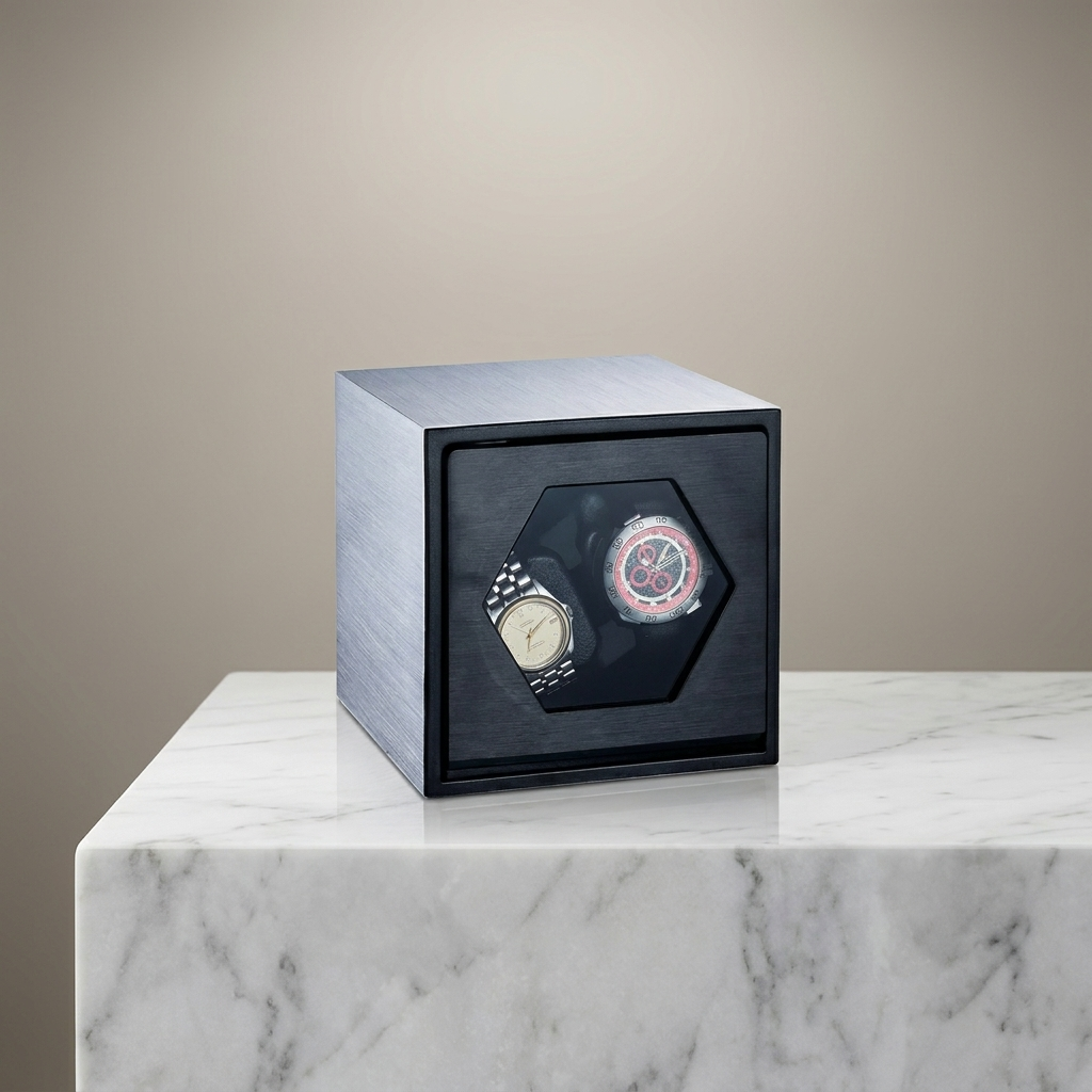 Watch Winder – Hexa Steel - Watch Winder