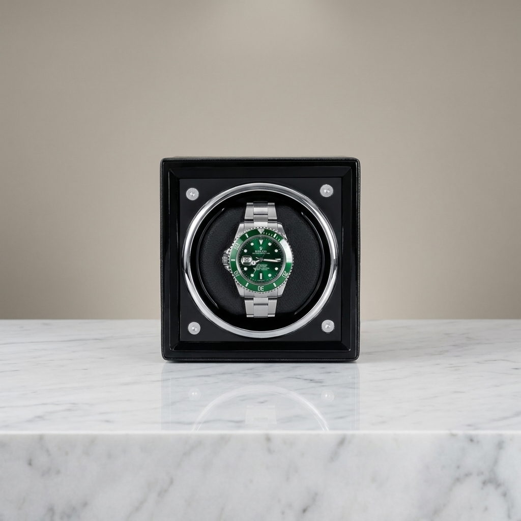 Watch Winder – Ink Black Classic - Watch Winder