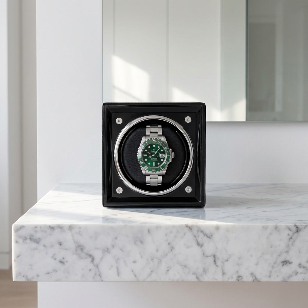 Watch Winder – Ink Black Classic - Watch Winder