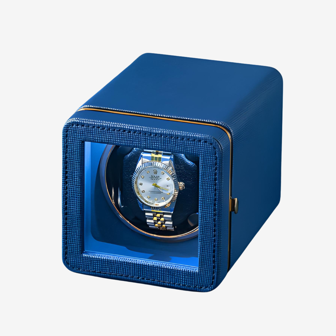 Watch Winder – Lapis Stone - Watch Winder