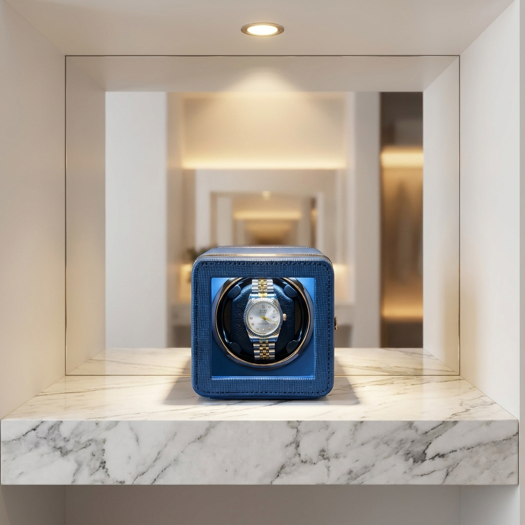 Watch Winder – Lapis Stone - Watch Winder