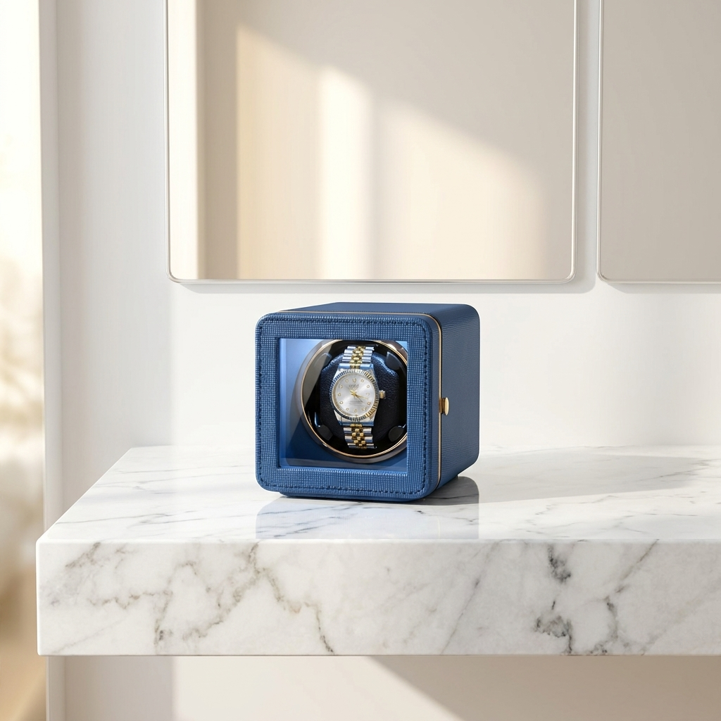 Watch Winder – Lapis Stone - Watch Winder