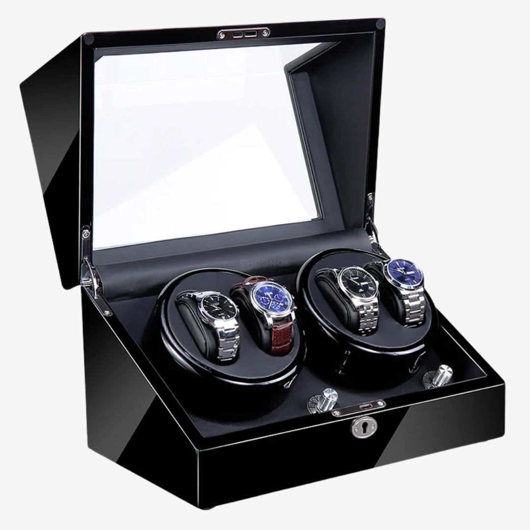 Watch Winder - Luxury Piano 4 Slots - Watch Winder