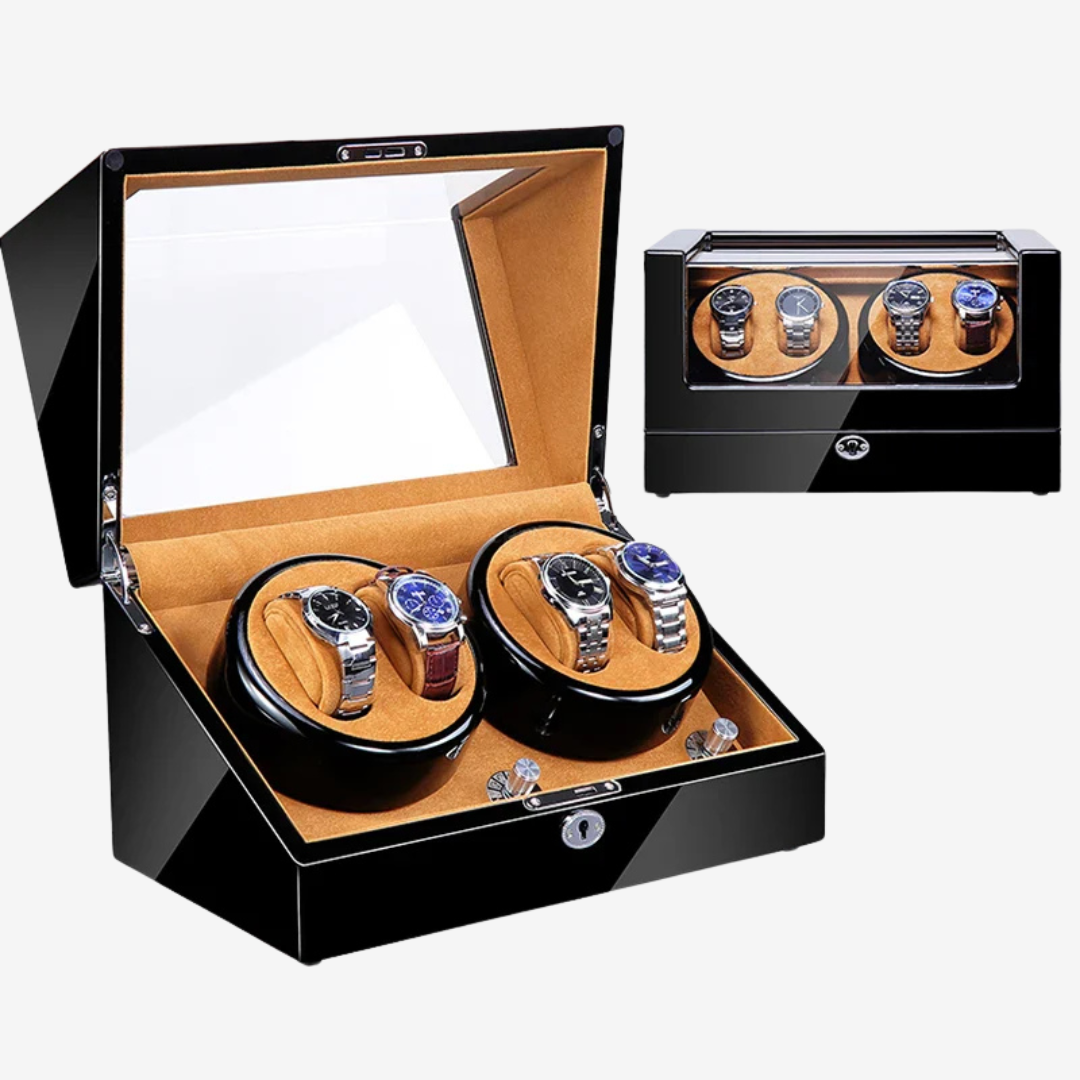 Watch Winder - Luxury Piano 4 Slots - Watch Winder