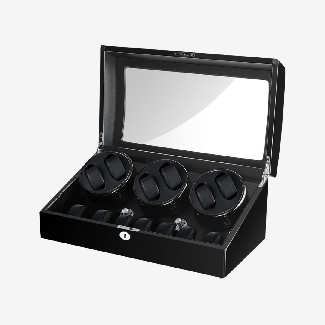 Remontoir  Piano de luxe 6 emplacements Noir