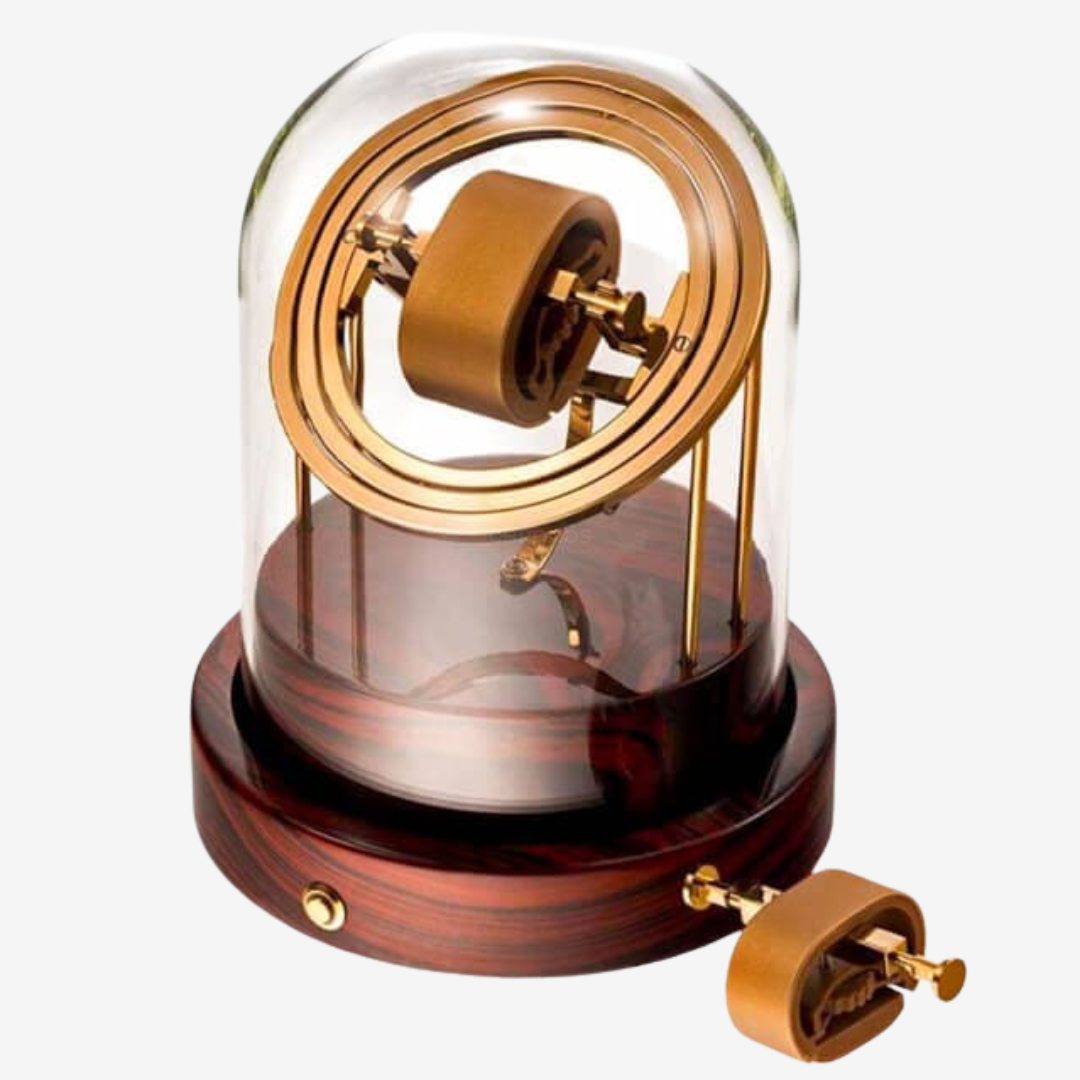 Watch Winder - Majestic Gold and Wood - Watch Winder