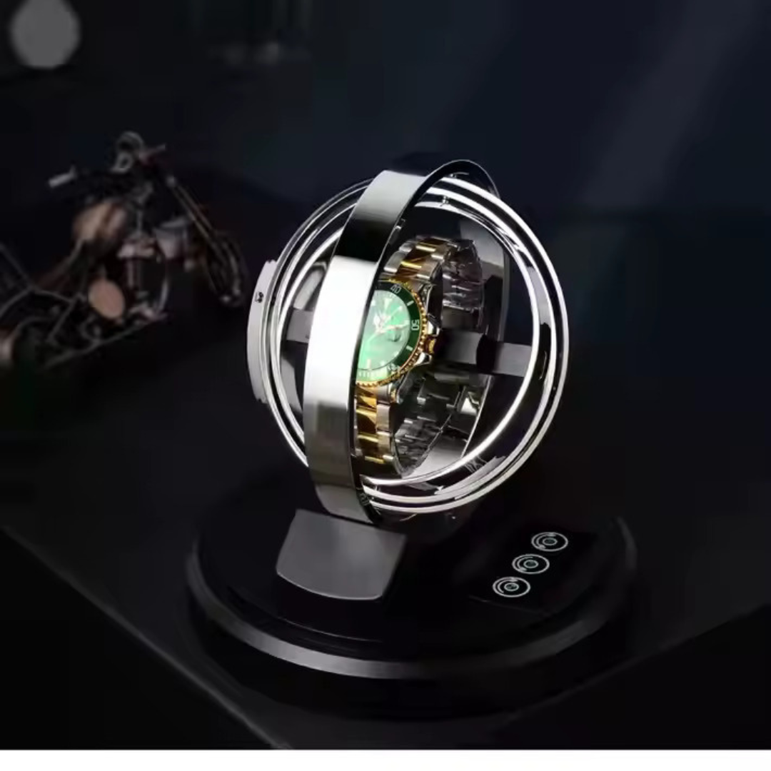 Watch Winder - Majestic Silver - Watch Winder
