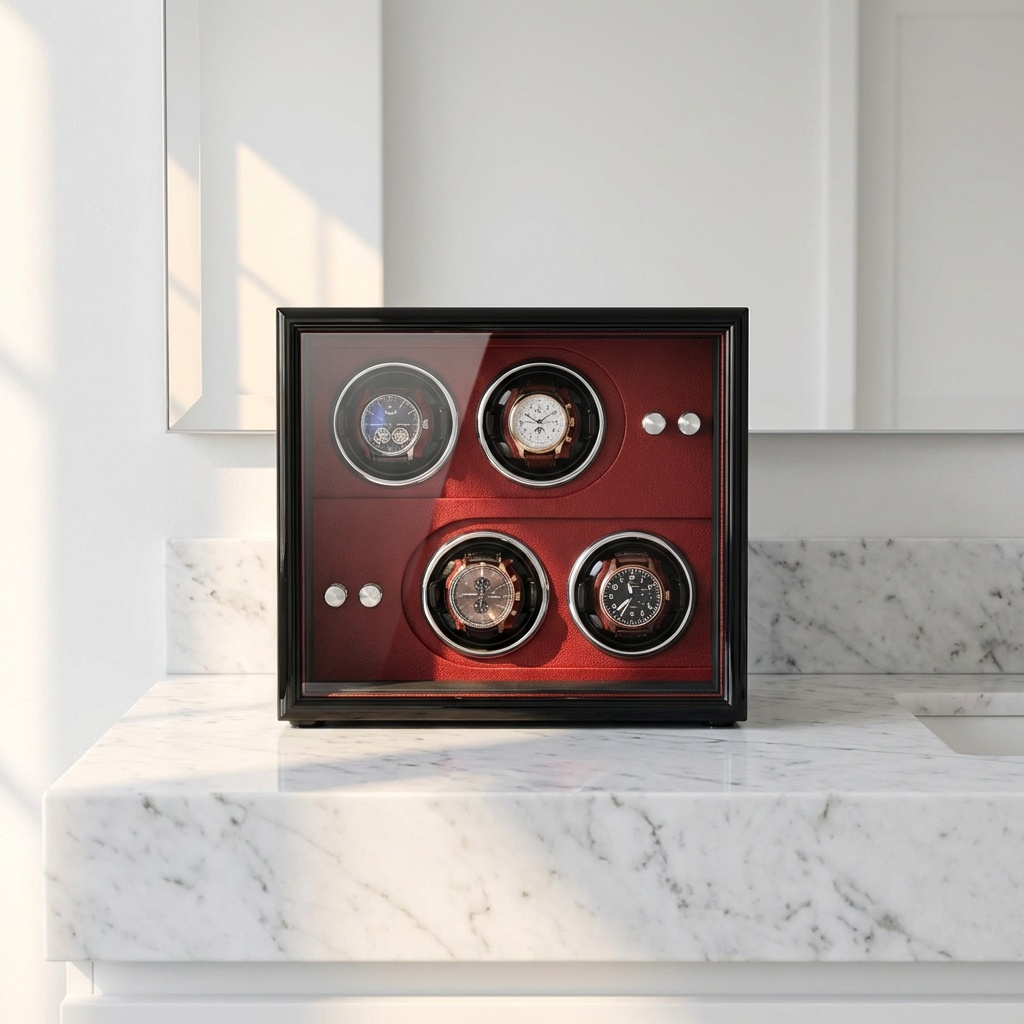 Watch Winder - Mars Square 4 Slots - Watch Winder