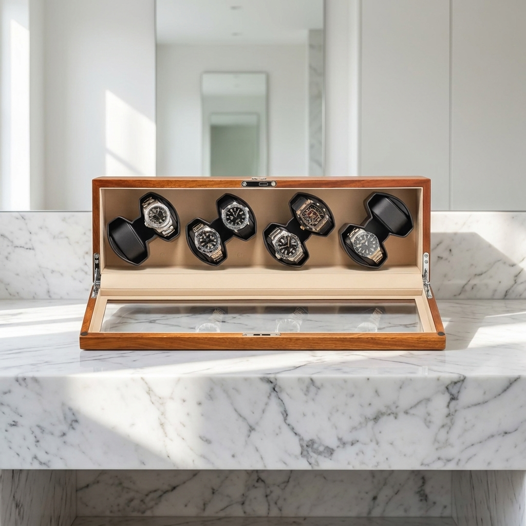 Watch Winder – Oakwood 8 Slots - Watch Winder