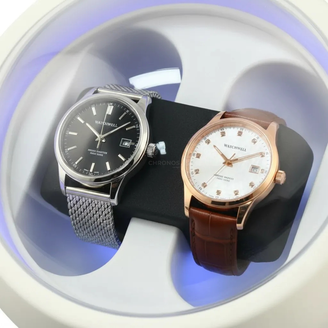 Watch Winder – Opaline Finish - Watch Winder