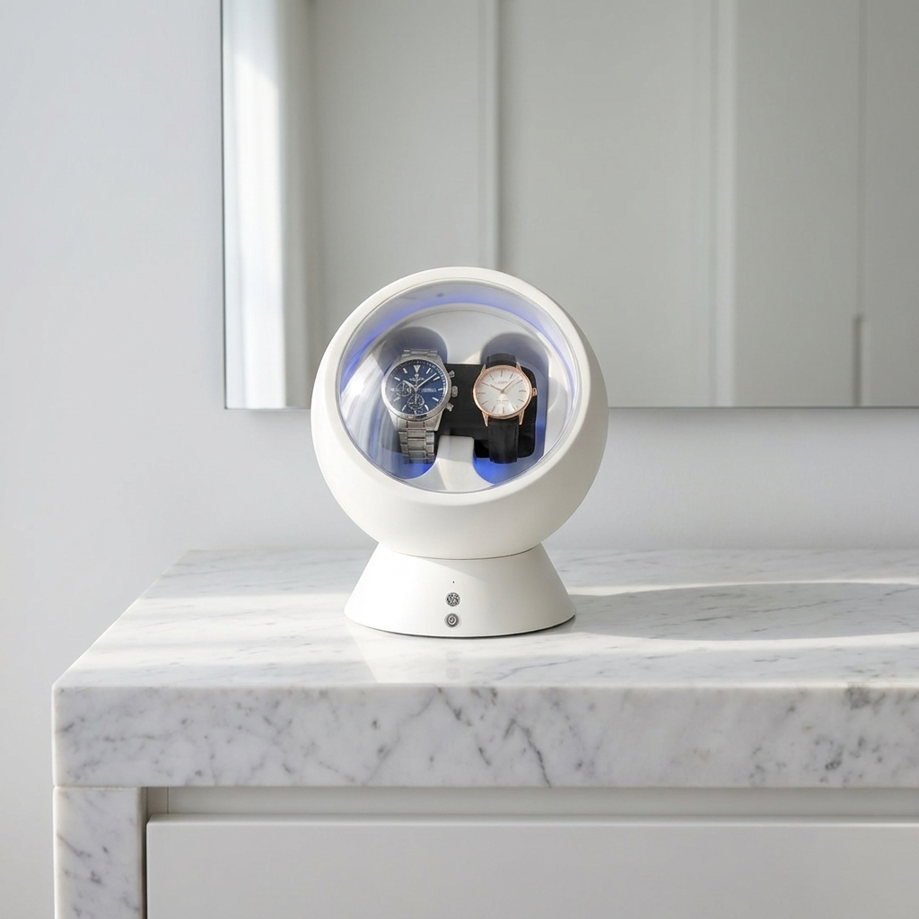 Watch Winder – Opaline Finish - Watch Winder