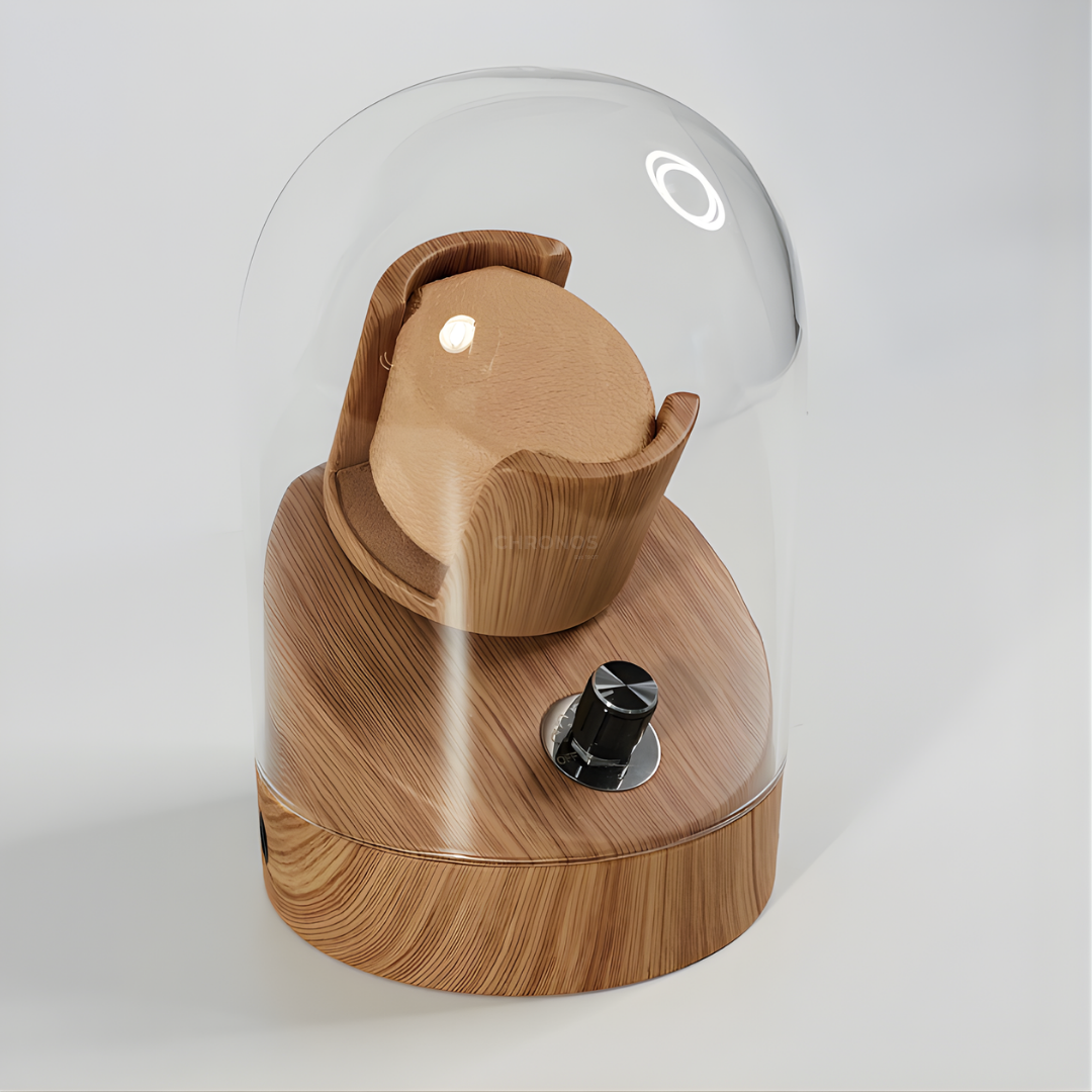 Watch Winder – Orbital Oakwood - Watch Winder