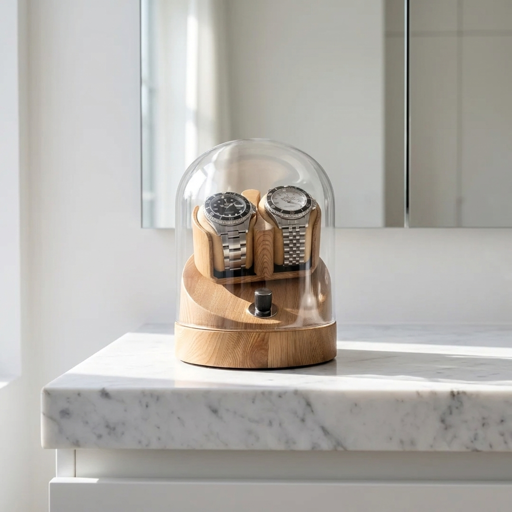 Watch Winder – Orbital Oakwood - Watch Winder