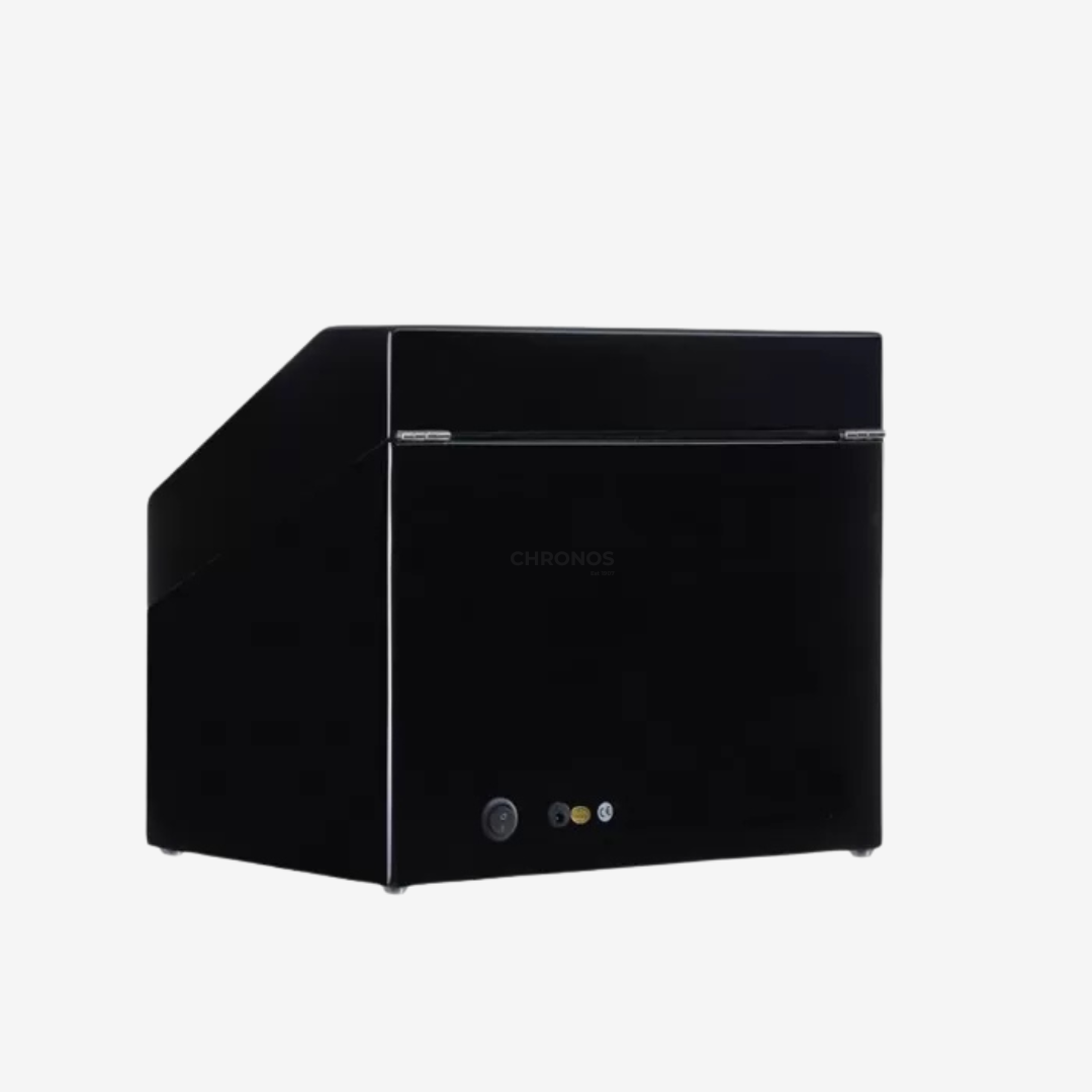 Watch Winder - Piano Black 4 Rotating + 9 Slots - Watch Winder