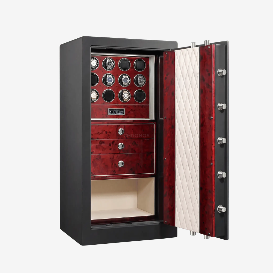 Watch Winder – Quantum Glide - 12 Slots / Red - Watch winder