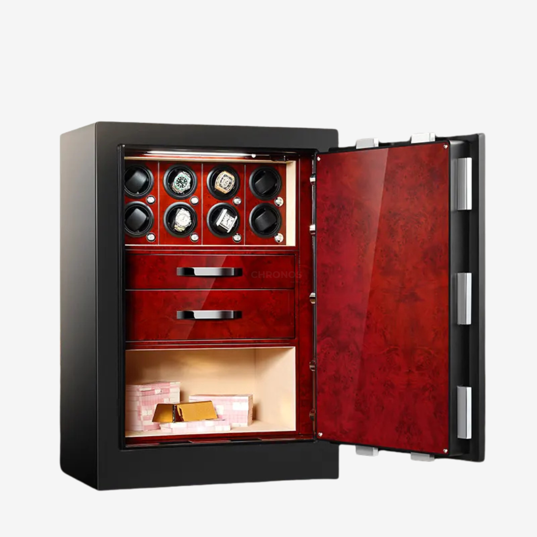 Watch Winder – Quantum Glide - 8 Slots / Red - Watch winder