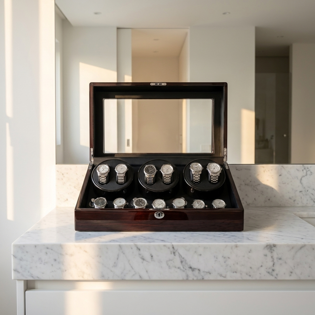 Watch Winder – Redwood - Watch Winder