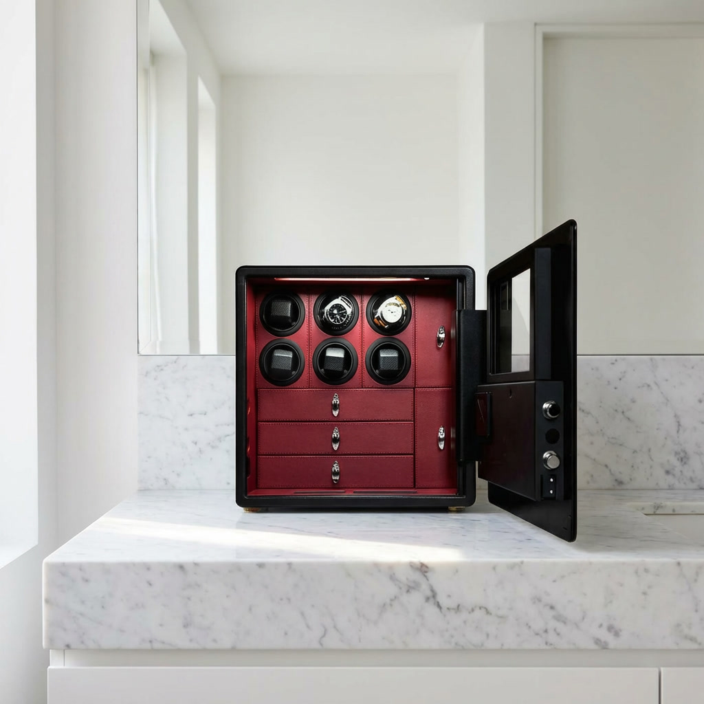 Watch Winder Safe – Bastion Fortress 6 - Watch Winder