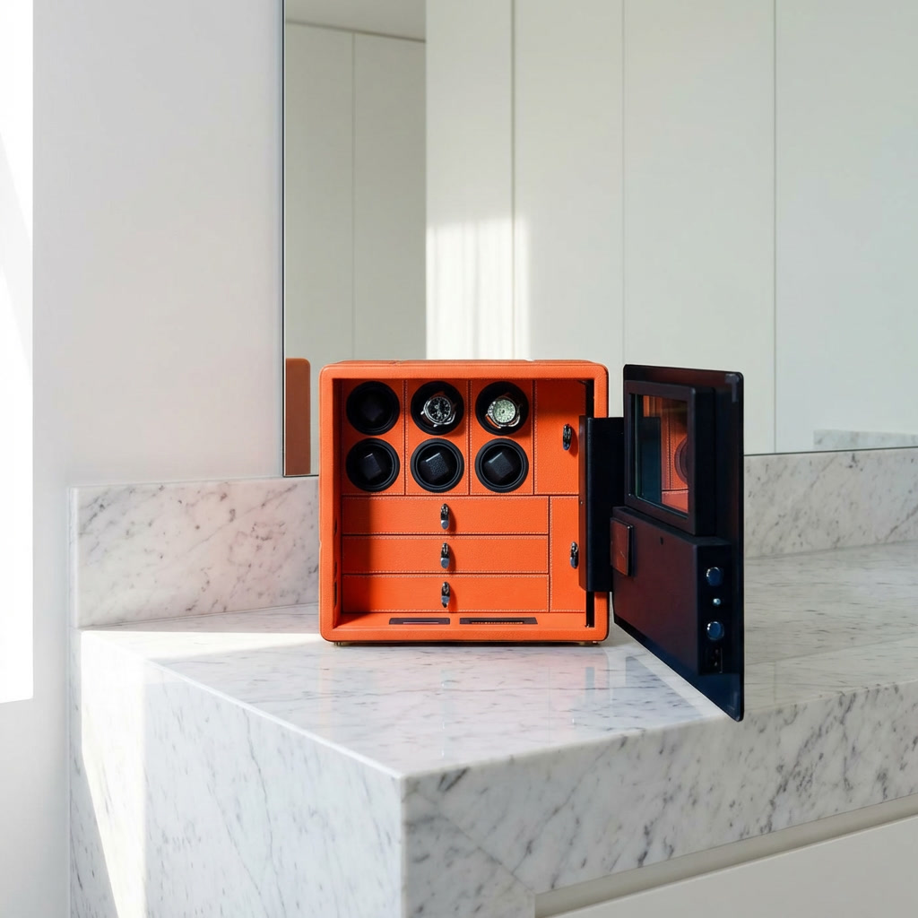 Watch Winder Safe – Bastion Fortress 6 - Watch Winder