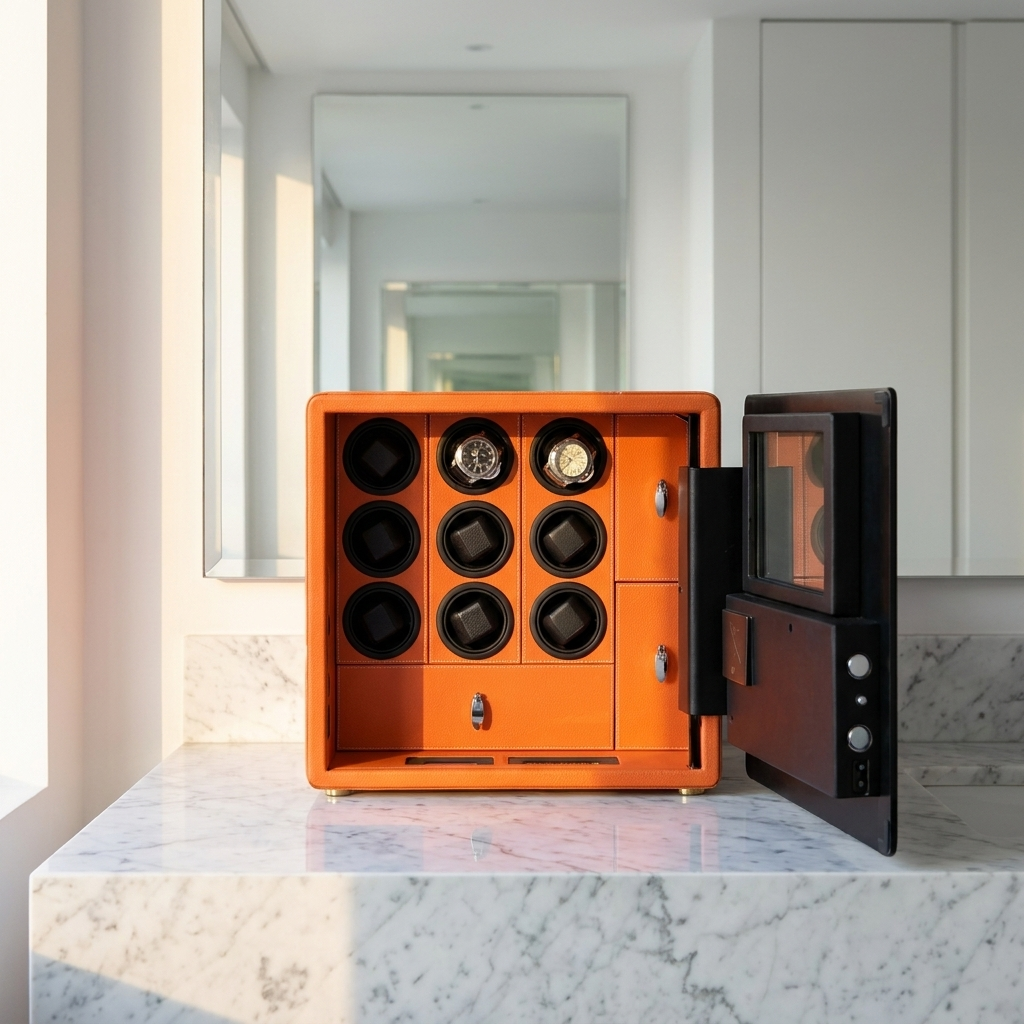 Watch Winder Safe – Bastion Fortress 9 - Watch Winder