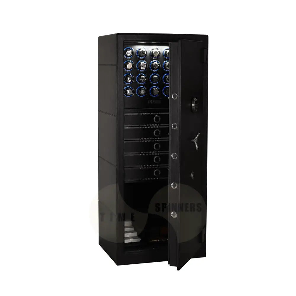 Watch Winder Safe – Titan Leather Vault