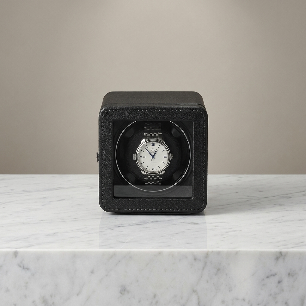 Watch Winder – Simple Black - Watch Winder