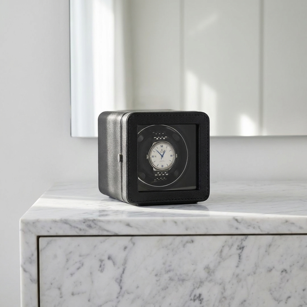 Watch Winder – Simple Black - Watch Winder