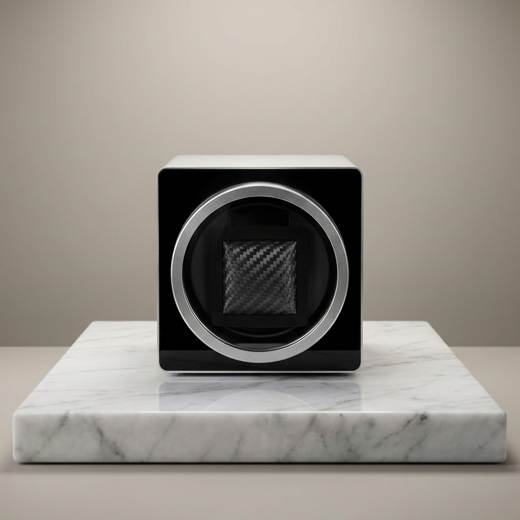 Watch Winder – Steel Pearl Edition - Watch Winder