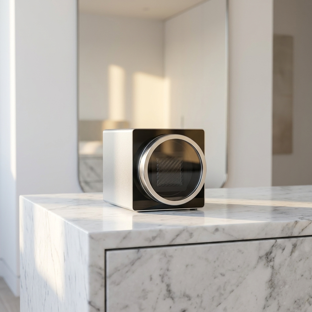 Watch Winder – Steel Pearl Edition - Watch Winder