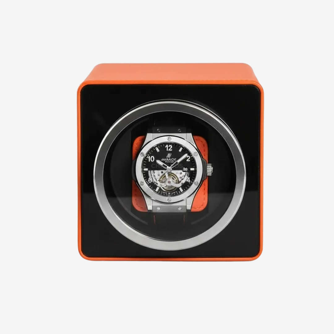 Watch Winder – Tangerine Edition - Watch Winder