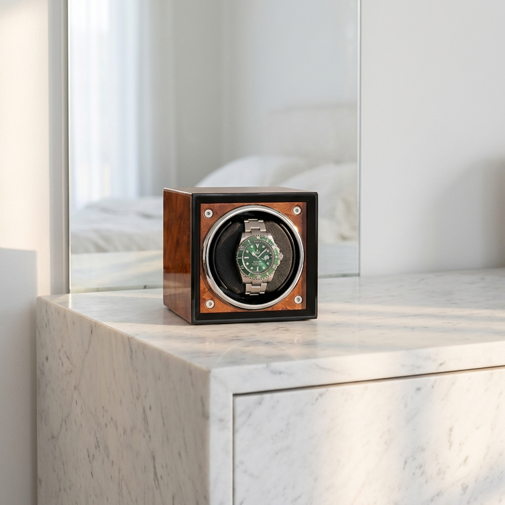 Watch Winder – Teak Classic - Watch Winder