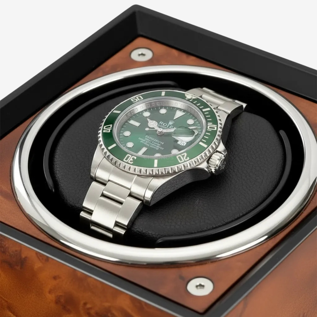 Watch Winder – Teak Classic - Watch Winder