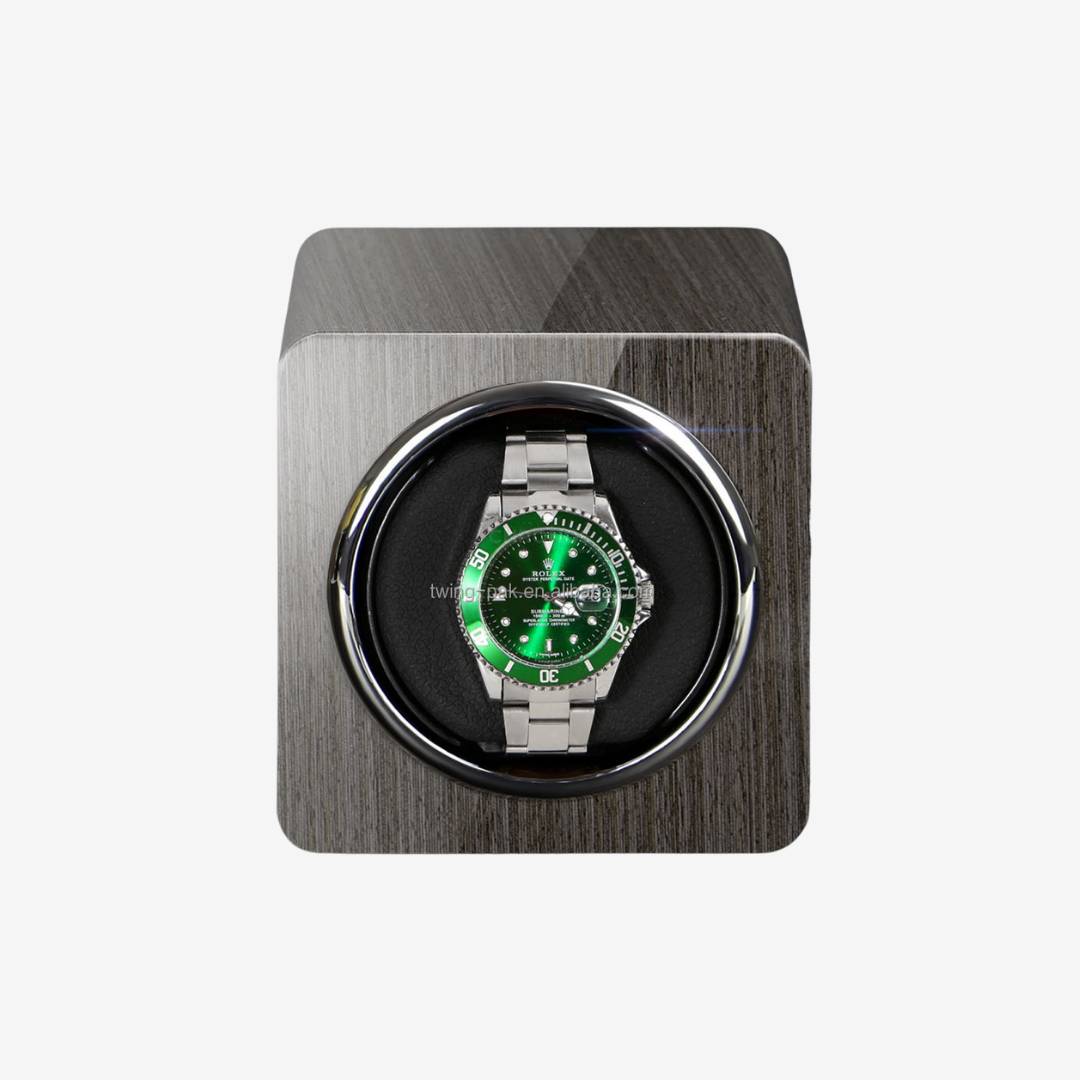 Watch Winder – Titanium Single Slot - Watch Winder