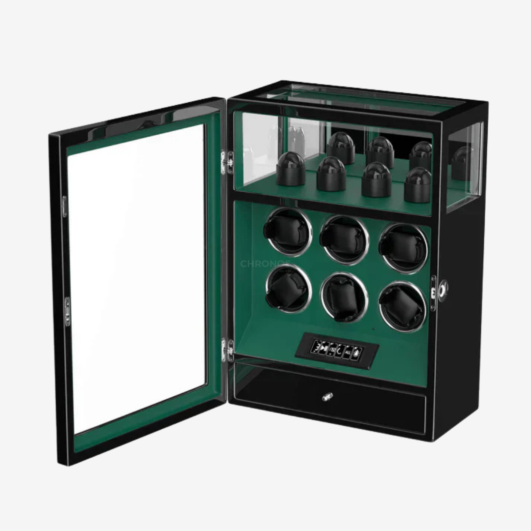 Watch Winder – Verdant Sovereign 6 Slots - Watch Winder