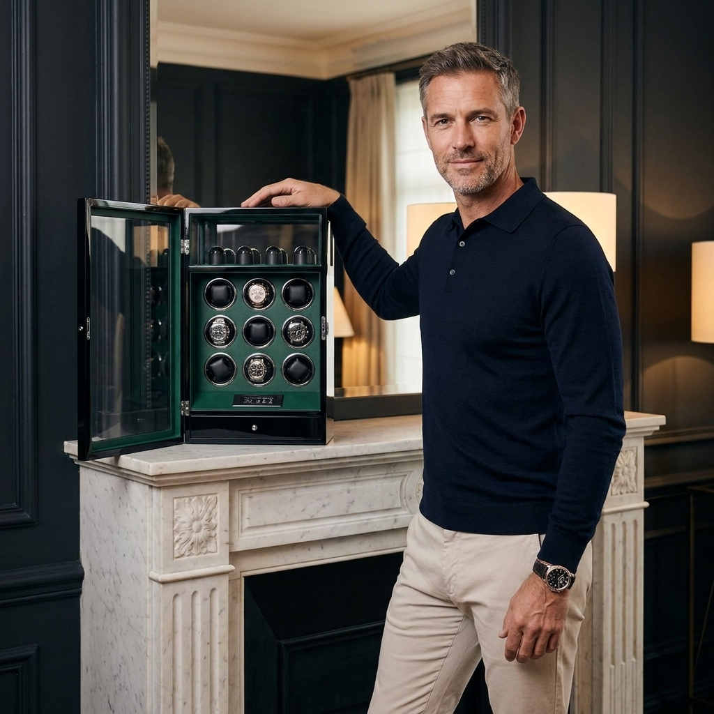 Watch Winder – Verdant Sovereign 9 Slots - Watch Winder