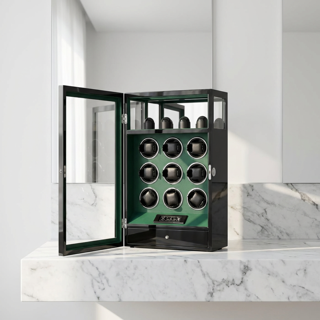 Watch Winder – Verdant Sovereign 9 Slots - Watch Winder