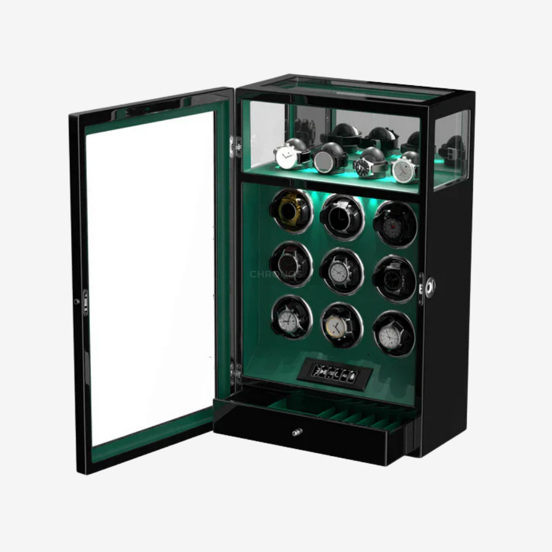 Watch Winder – Verdant Sovereign 9 Slots - Watch Winder
