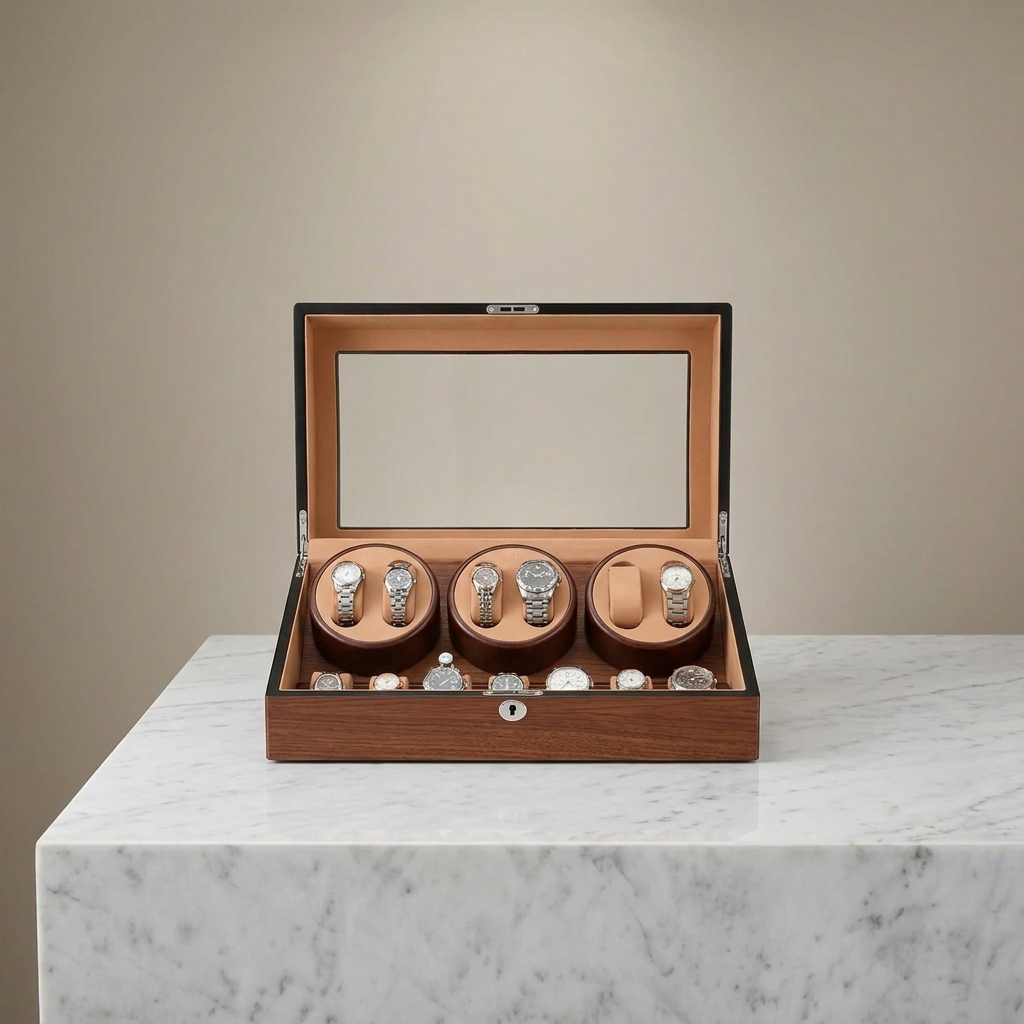 Watch Winder – Walnut Classic - Watch Winder