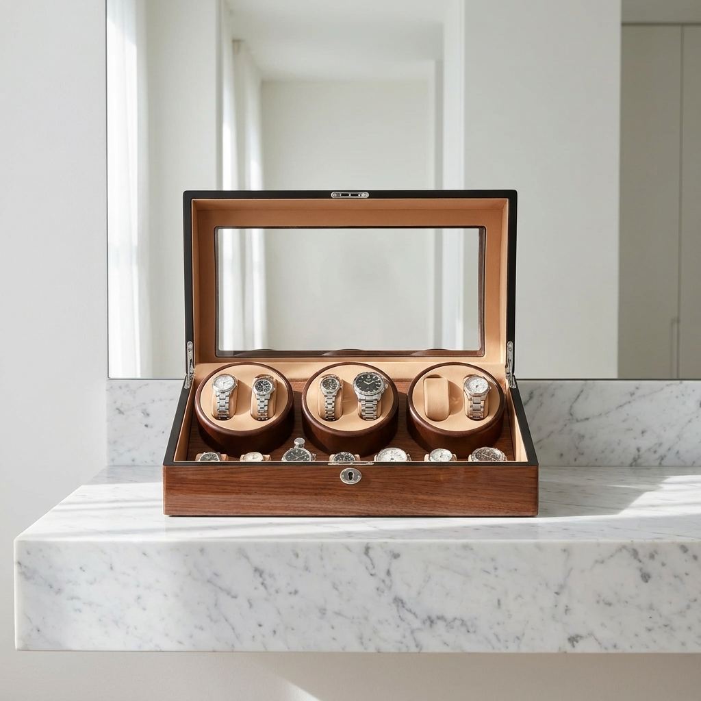 Watch Winder – Walnut Classic - Watch Winder
