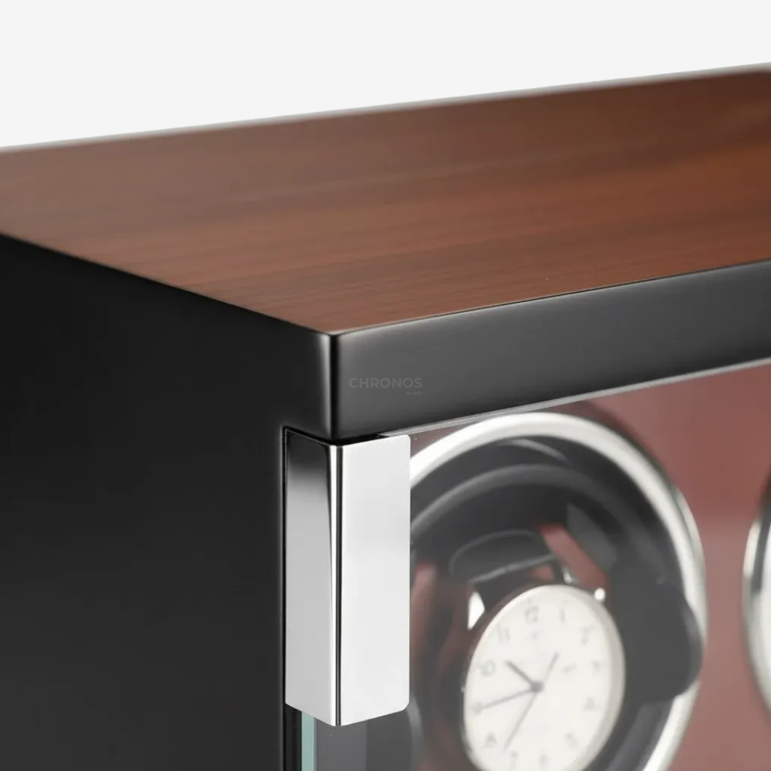 Watch Winder – Wood Grain 2 Slots - Watch Winder