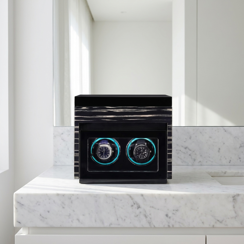 Watch Winder – Zebra Grain - Watch Winder
